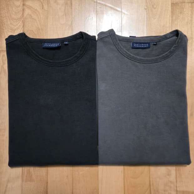 이스트로그 퍼머넌트 반팔티 XL 2종 일괄