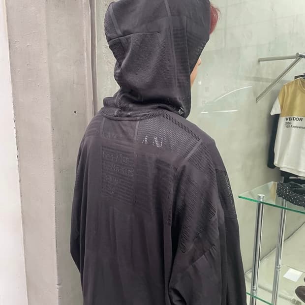 Y-3 요지야마모토 메쉬 아노락 셋업