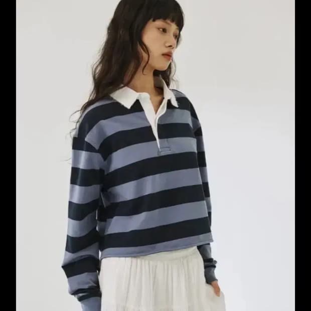 플리즈프로젝트 럭비 카라티셔츠