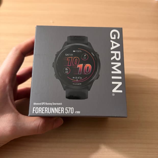 가민 포러너 570 47mm 블랙