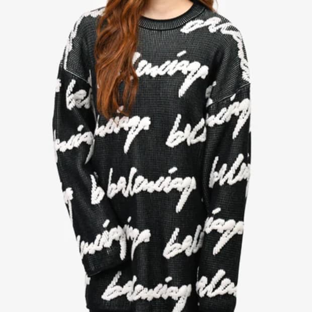 발렌시아가 니트