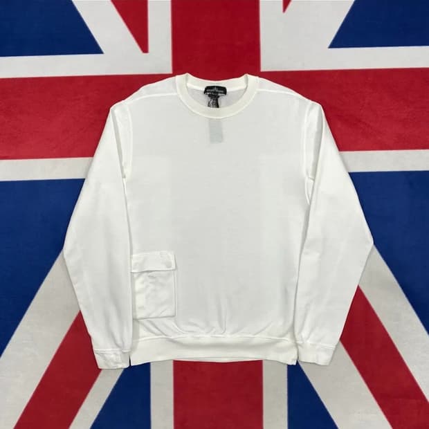 스톤아일랜드 포켓 맨투맨  M실측L