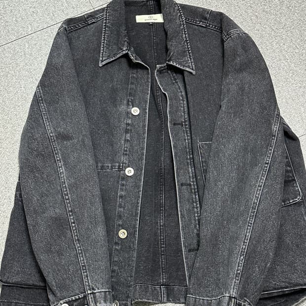 [S] 이얼즈어고 데님 워크자켓 그레이