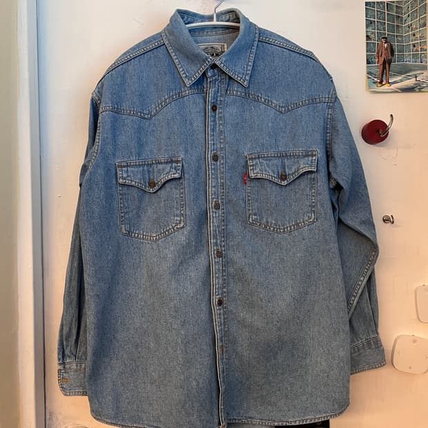 levis denim shirts