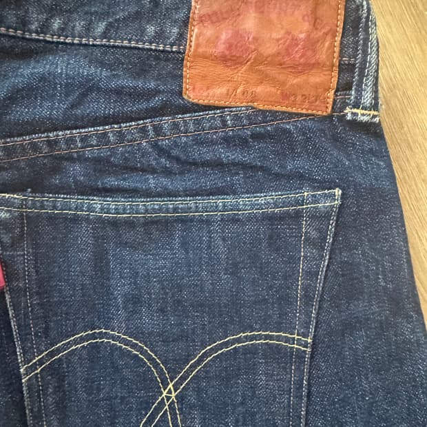 풀 카운트 1108 셀비지 32(기장수선 104cm)