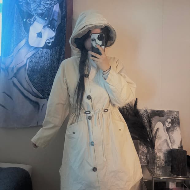 빈티지 모리 후드야상