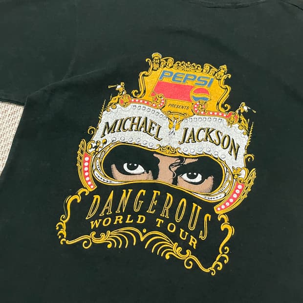 92-93 마이클잭슨 x 펩시 투어 티셔츠