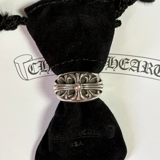 크롬하츠 플로랄 크로스링us5.5