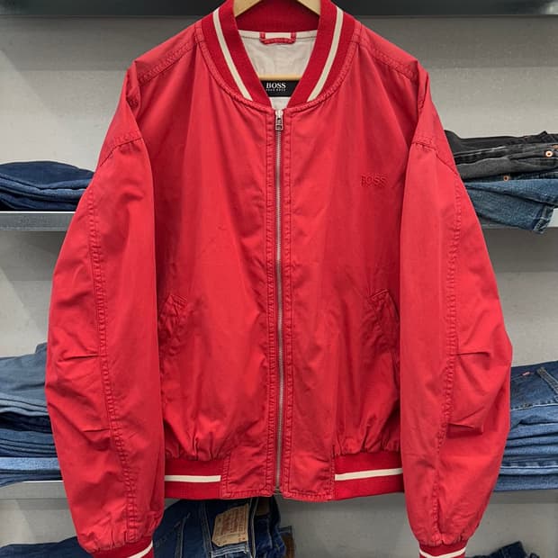 (XL)HUGO BOSS 빈티지 블루종-M1818