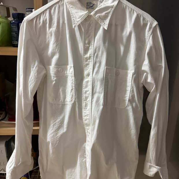 orslow 샴브레이 워크셔츠 레귤러 4