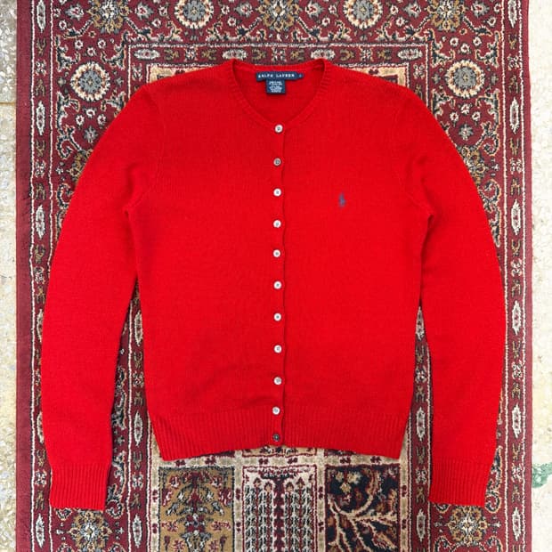 폴로 랄프로렌 울 캐시미어 가디건 [ 55-66 ]