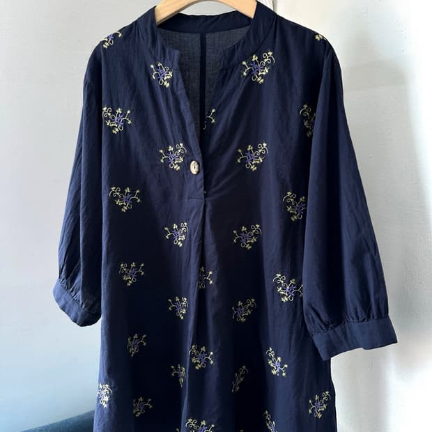 Natural cotton High gauge stitch shirt P