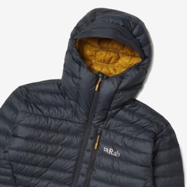 [L]Rab 랩 마이크로라이트 알파인 자켓 벨루가