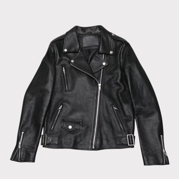 [여성 L] 비바스튜디오 소가죽 라이더 자켓