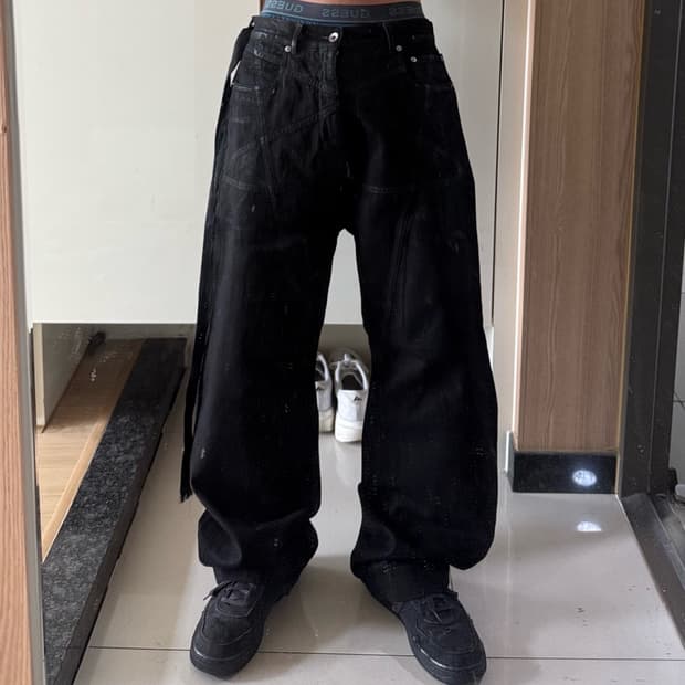 릭오웬스 펜타그램 geth 데님