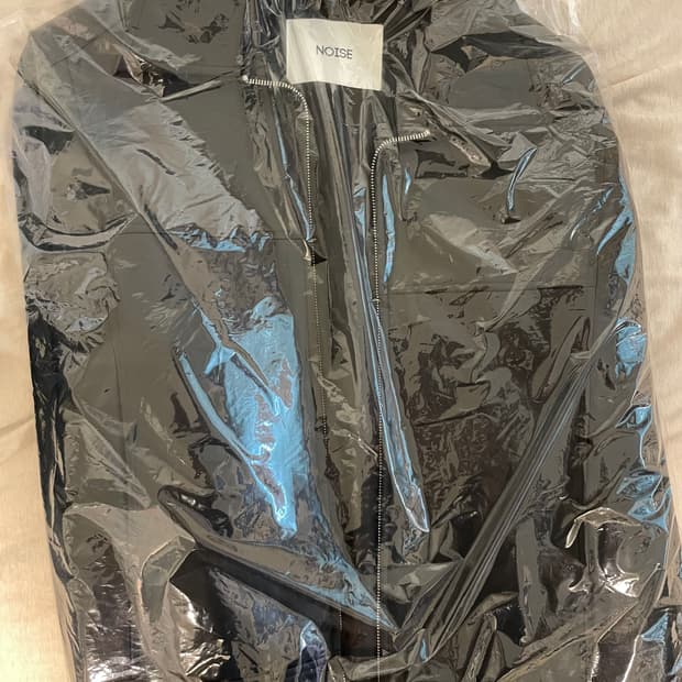 노이즈 신세틱 레더 투웨이 싱글 자켓 - 블랙 XL