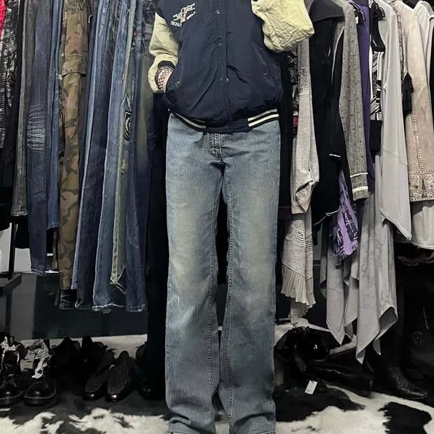 일본빈티지 워싱데님팬츠