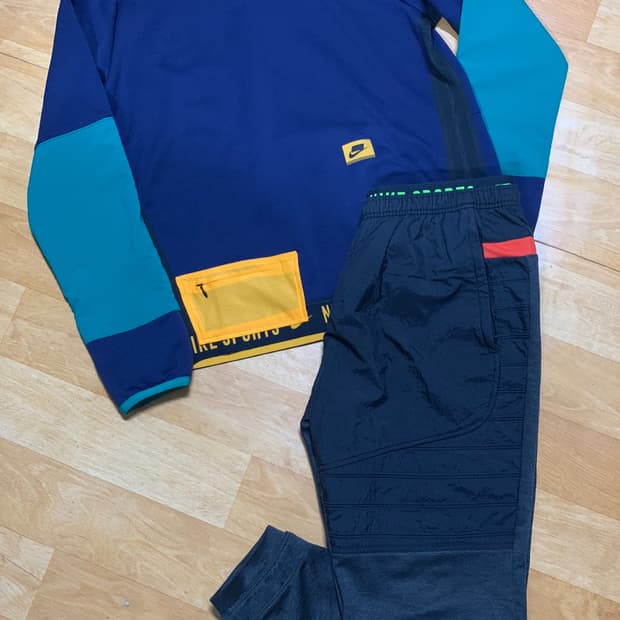 NIKE NSP 나이키 써마 크루 셋업