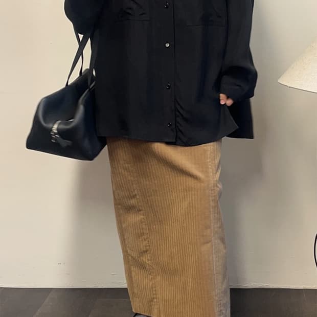 새) 에토스 큐프라 셔츠 블랙