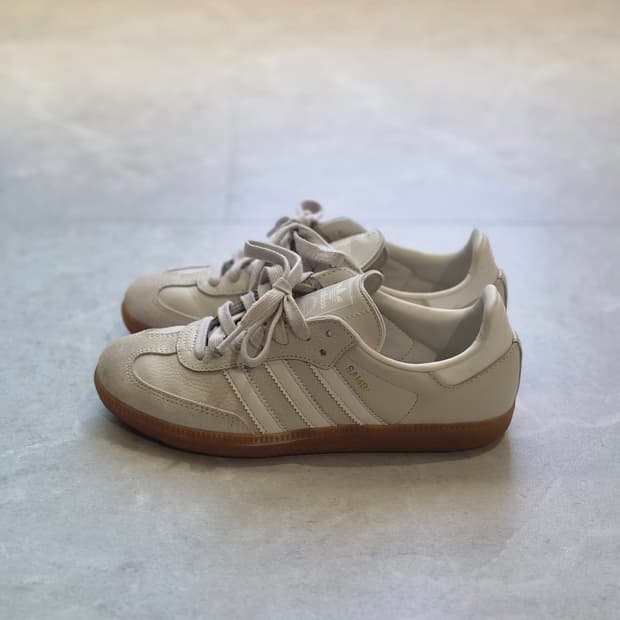 아디다스 삼바 OG 알루미늄 초크 화이트