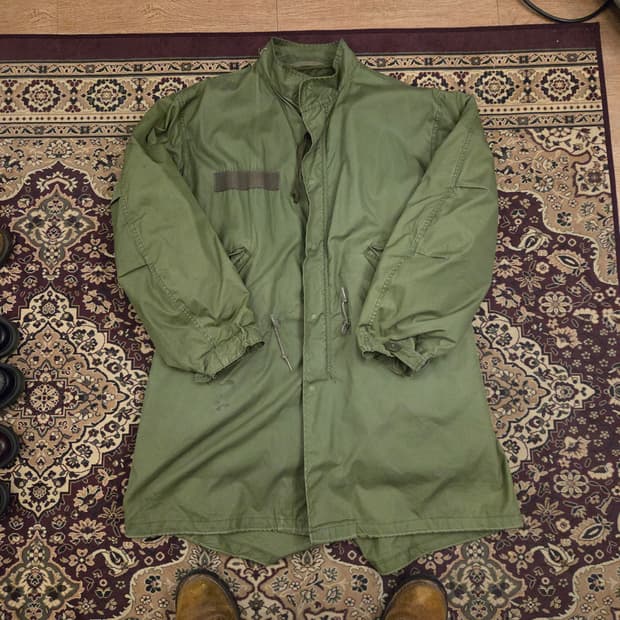 m65 피쉬테일 오리지널 s 사이즈