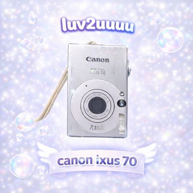 캐논 ixus 70 카메라 디카 화이트 판매🤍/풀박✨/한글⭕️