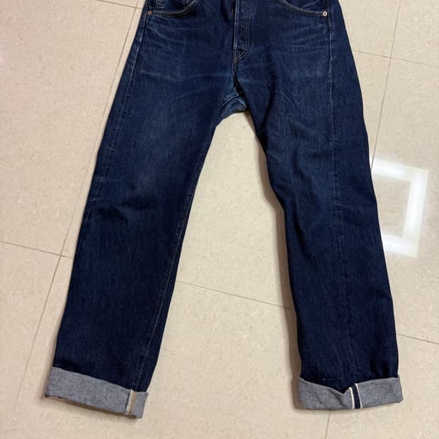 Lvc  55501 셀비지 페이딩 이쁘게빠지는