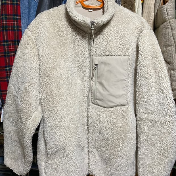 유니클로 후리스집업