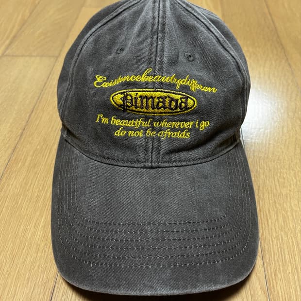 피마다지원 Pigment Logo Ballcap_[Brown] L