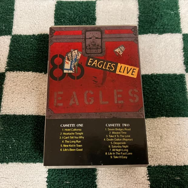 Eagles 이글스 밴드 더블 앨범 카세트테이프
