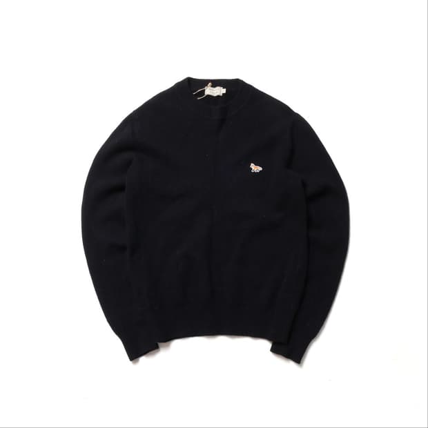 메종 키츠네 Maison Kitsune Logo Knit 

