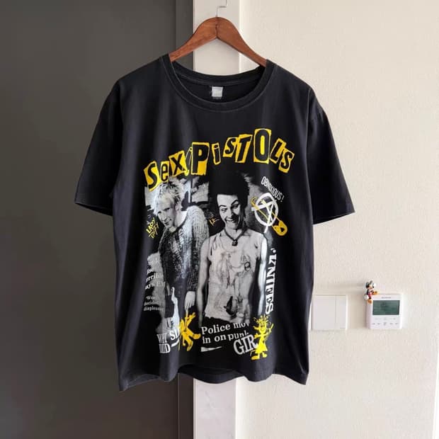 빈티지 00s Sex Pistols 티셔츠