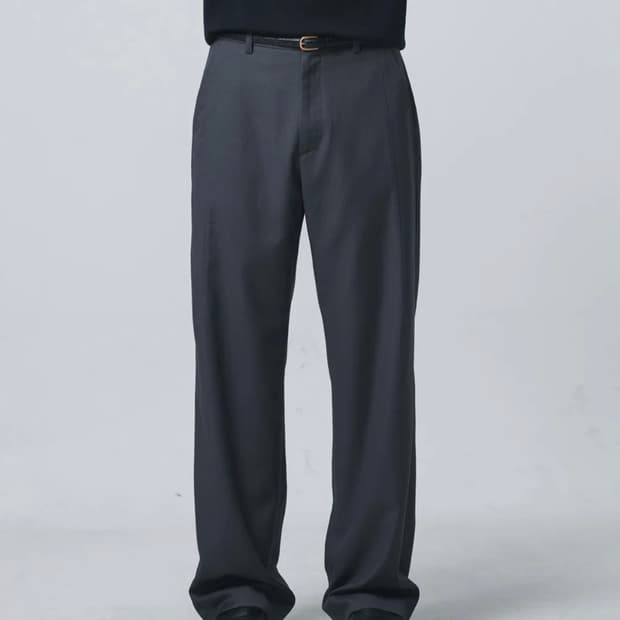 [L]파세르 백포켓 트라우저 차콜