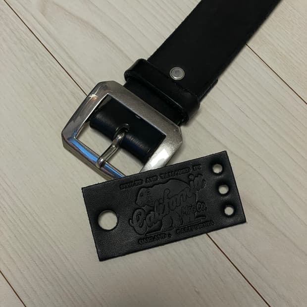 레인보우컨트리 싱글핀 개리슨벨트 블랙 34