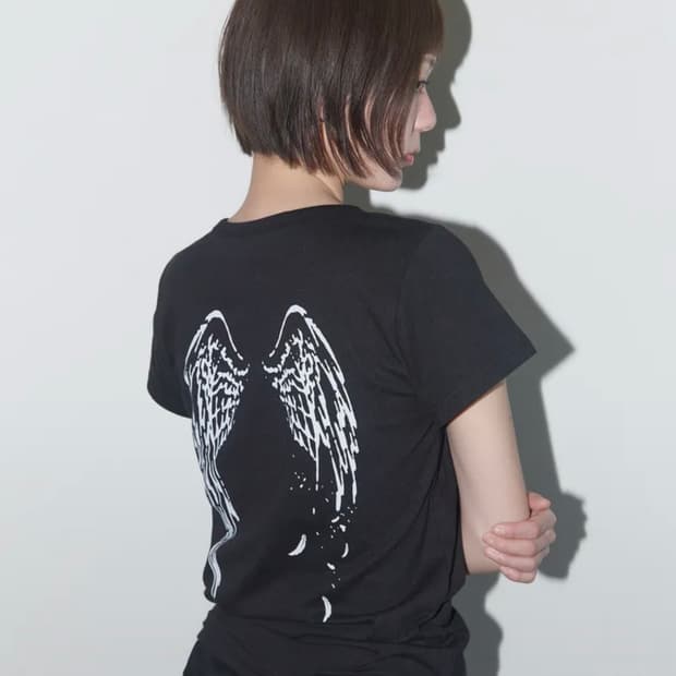 팬시클럽 리버스 오브 헤븐 크롭 티