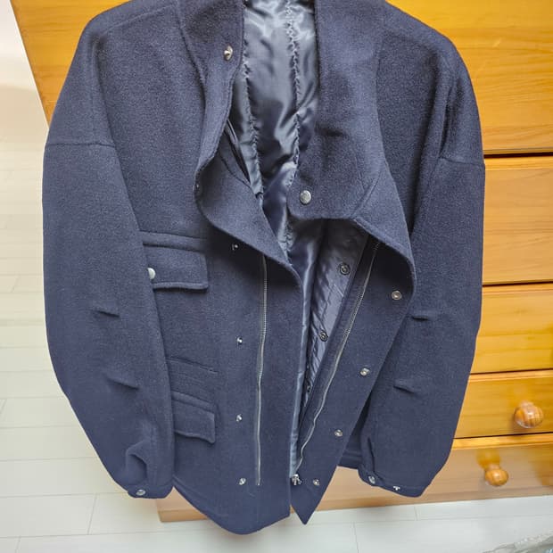 필프 핸드메이드 필드 파카 울 자켓 네이비 네고 환영