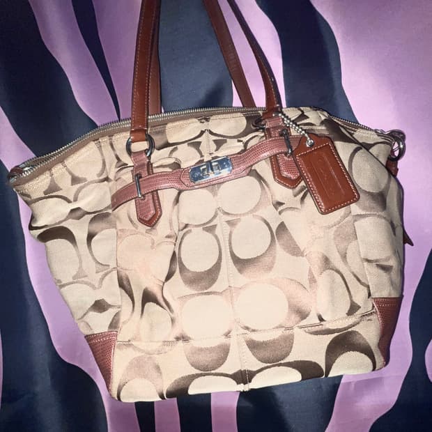 VINTAGE COACH BAG Y2K 갸루 빈티지 코치 백 브라운