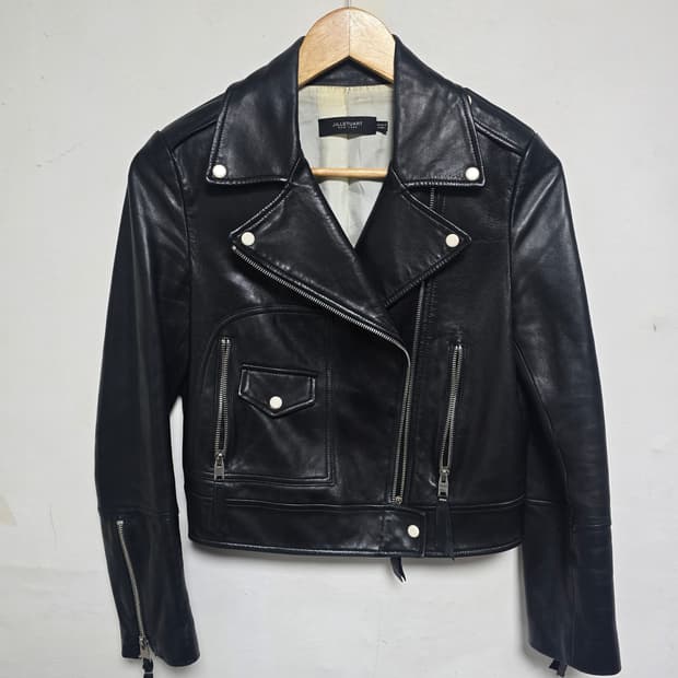 
질스튜어트 뉴욕 여성 양가죽 라이더 자켓 85 