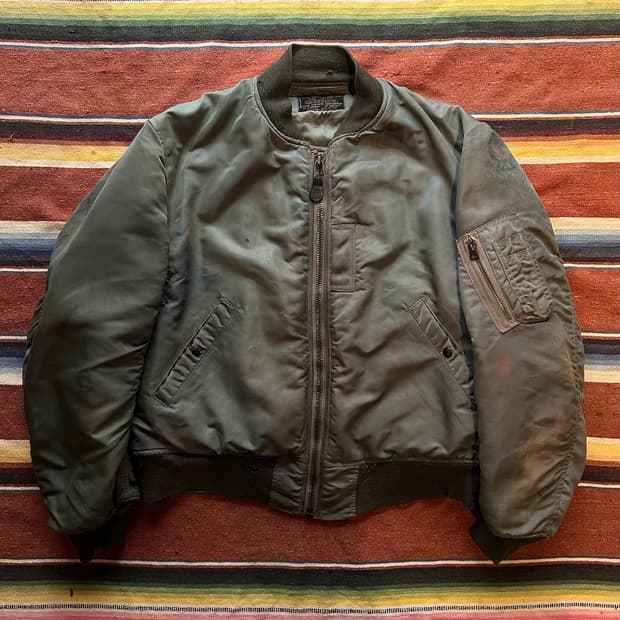 50s USA 스카이라인 8279 MA-1 봄버 자켓
