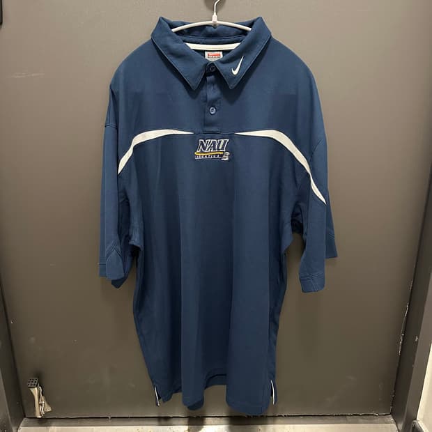 빈티지 올드 나이키 드라이핏 카라 티셔츠 XL
