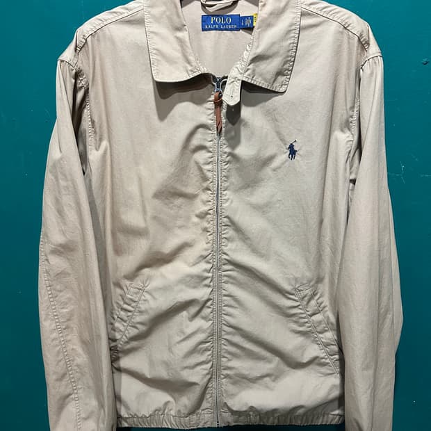 폴로 스윙톱자켓 베이지 L