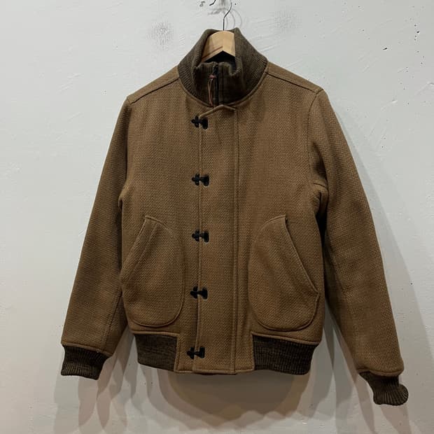 Houston 휴스턴 울 후크 덱자켓 M