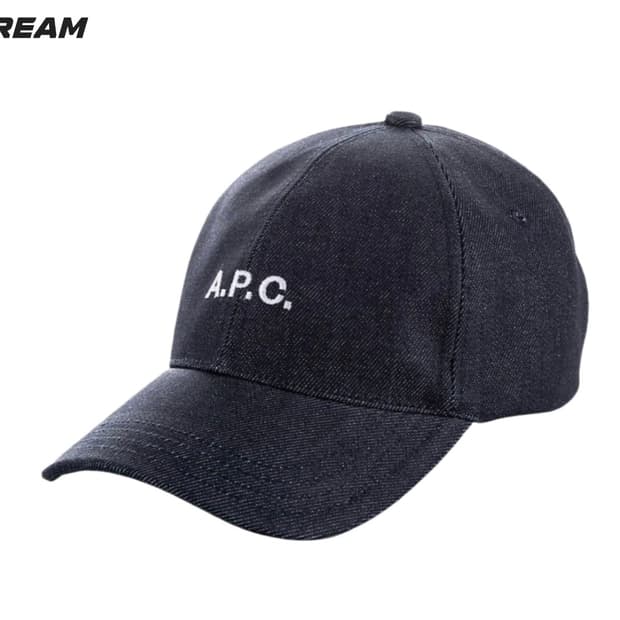 아페씨 베이스 볼 캡 인디고