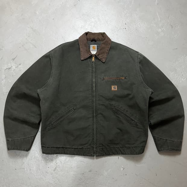 00's OG USA Made 칼하트 J97 MOS 디트로이트 자켓