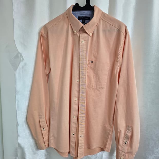 타미힐피거 연어색 셔츠 (1826)