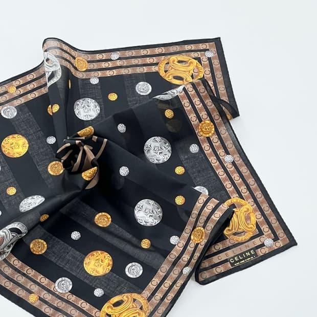 (새상품) celine / 셀린느 쁘띠스카프 손수건