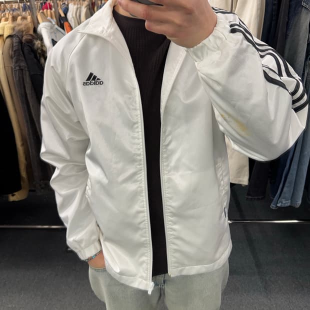 M)00’s 아디다스 빈티지 올드스쿨 바람막이