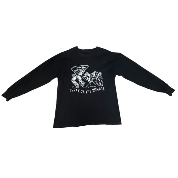 빈티지 90s 오프스프링 IXNAY ON THE HOMBRE 롱슬리브 L