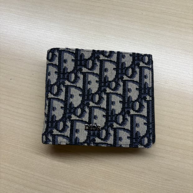 [새상품급] 디올 오블리크 반지갑