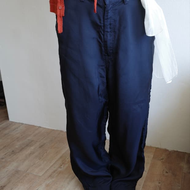 tricot COMME des GARÇONS cupro pants